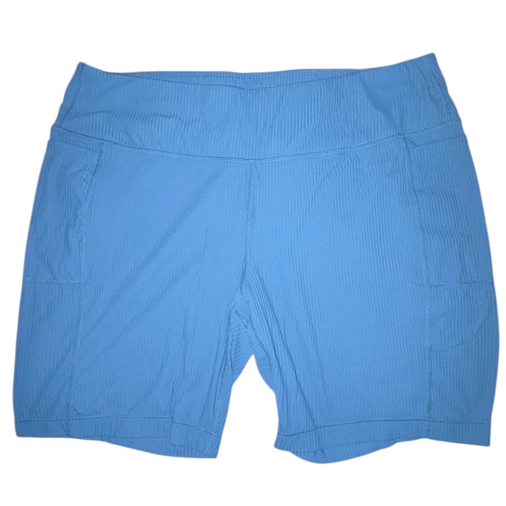 Mondetta Women's Light Blue Athletic Shorts